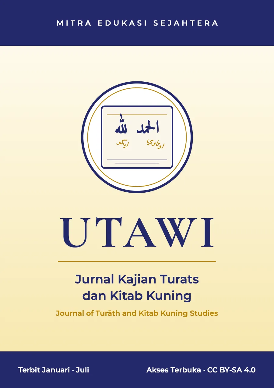 Cover of Utawi: Jurnal Kajian Turats dan Kitab Kuning